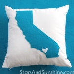 State Love Pillow